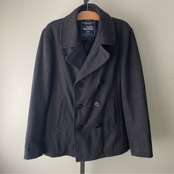 American Eagle Outfitters Other - American Eagle Outfitters Black Pea Coat